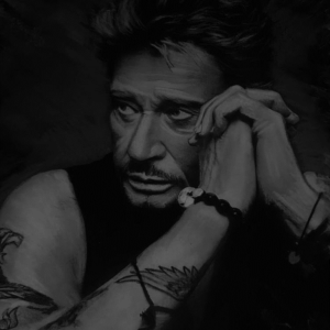 Œuvre « Johnny Hallyday » - Marine Tassou