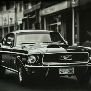 Œuvre « Ford Mustang 1967 » - Marine Tassou